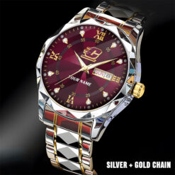 Central Michigan Chippewas |Custom Name Men Luxury Hand Watch Gifts For Fan