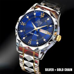 Air Force Falcons |Custom Name Men Luxury Hand Watch Gifts For Fan