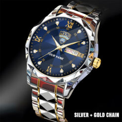 Mount Vernon Nazarene |Custom Name Men Luxury Hand Watch Gifts For Fan