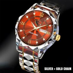 Oregon State Beavers |Custom Name Men Luxury Hand Watch Gifts For Fan