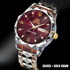 Minnesota Golden Gophers |Custom Name Men Luxury Hand Watch Gifts For Fan