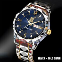 Navy Midshipmen |Custom Name Men Luxury Hand Watch Gifts For Fan