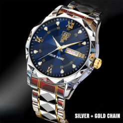 Florida International |Custom Name Men Luxury Hand Watch Gifts For Fan