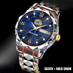 Kent State |Custom Name Men Luxury Hand Watch Gifts For Fan