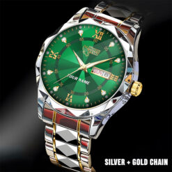 North Texas |Custom Name Men Luxury Hand Watch Gifts For Fan