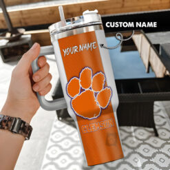 Clemson Tigers | NCAA Custome Name Tumbler FT7625