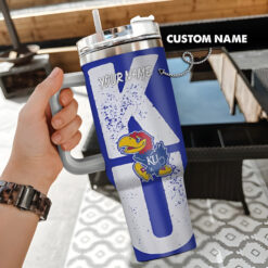 Kansas Jayhawks | NCAA Custome Name Tumbler FT7625