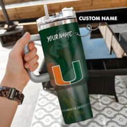 Miami Hurricanes | NCAA Custome Name Tumbler FT7625