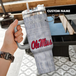 Ole Miss Rebels | NCAA Custome Name Tumbler FT7625