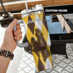 Wyoming Cowboys | NCAA Custome Name Tumbler FT7625