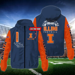 Illinois Fighting Illini | Windbreaker Outdoor Jacket