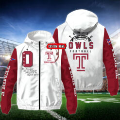 Temple Owls | Windbreaker Outdoor Jacket