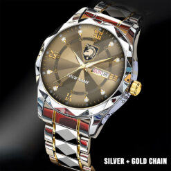 Army Black Knights |Custom Name Men Luxury Hand Watch Gifts For Fan