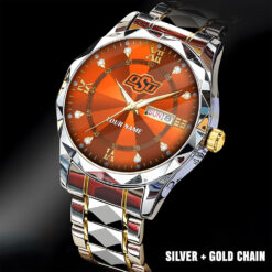 Oklahoma State Cowboys |Custom Name Men Luxury Hand Watch Gifts For Fan