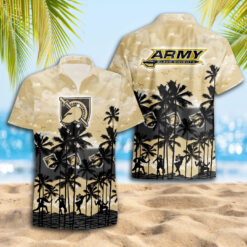 Army Black Knights Hawaiian Shirt Trending Summer.