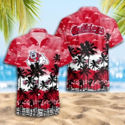 Fresno State Bulldogs Hawaiian Shirt Trending Summer.