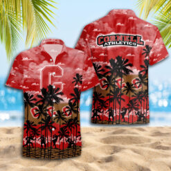 Cornell Big Red Hawaiian Shirt Trending Summer.