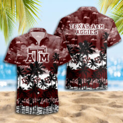 Texas A&M Aggies Hawaiian Shirt Trending Summer.