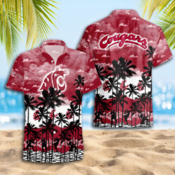 Washington State Cougars Hawaiian Shirt Trending Summer.
