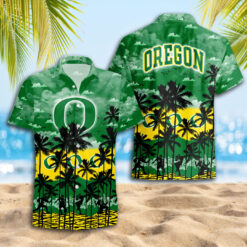 Oregon Ducks Hawaiian Shirt Trending Summer.