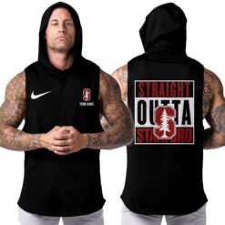 Stanford Cardinal |Custom Name Hooded Tank Top For Fans