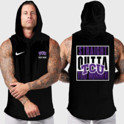 TCU Horned Frogs | Custom Name Hooded Tank Top For Fans