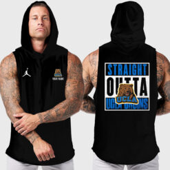 UCLA Bruins | Custom Name Hooded Tank Top For Fans