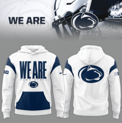 Penn State Nittany Lions NCAA Big10 2024 Nike Limited White Out Energy Hoodie