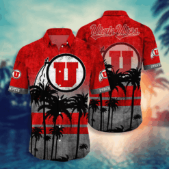 Utah Utes Hawaii Shirt Short Style Hot Trending Summer NA21689