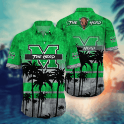Marshall Thundering Herd Hawaii Shirt Short Style Hot Trending Summer NA21689