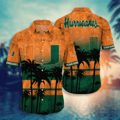 Miami Hurricanes Hawaii Shirt Short Style Hot Trending Summer NA21689