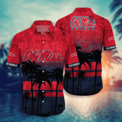 Ole Miss Rebels Hawaii Shirt Short Style Hot Trending Summer NA21689