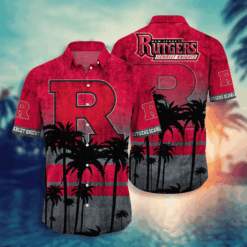 Rutgers Scarlet Knights Hawaii Shirt Short Style Hot Trending Summer NA21689