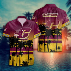 Central Michigan Chippewas | Hawaii Shirt Short Style Hot Trending Summer NA21689