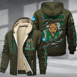 Marshall Thundering Herd DMTZ1812 Hoodie Zip Velvet Coat