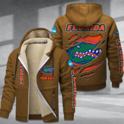 Florida Gators DMTZ1738 Hoodie Zip Velvet Coat
