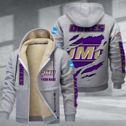 James Madison Dukes DMTZ1842 Hoodie Zip Velvet Coat