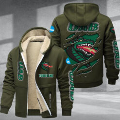 Uab Blazers DMTZ1778 Hoodie Zip Velvet Coat