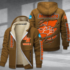 Sam Houston Bearkats DMTZ1850 Hoodie Zip Velvet Coat