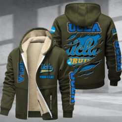 Ucla Bruins DMTZ1767 Hoodie Zip Velvet Coat