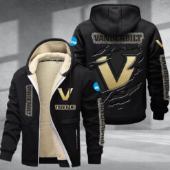 Vanderbilt Commodores DMTZ1774 Hoodie Zip Velvet Coat