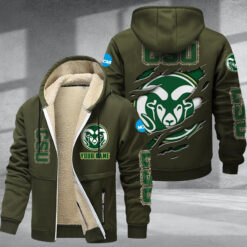 Colorado State Rams DMTZ1776 Hoodie Zip Velvet Coat