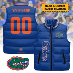 Florida Gators - Personalized Unisex Sleeveless Puffer Jacket FT91225