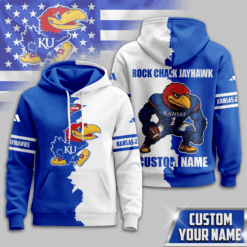 Kansas Jayhawks - Warrior Spirit Personalized Hoodie