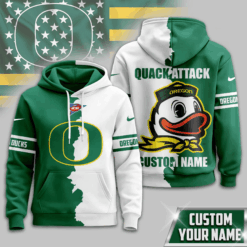 Oregon Ducks - Warrior Spirit Personalized Hoodie