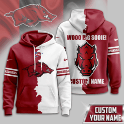 Arkansas Razorbacks - Warrior Spirit Personalized Hoodie