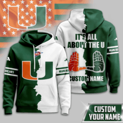 Miami Hurricanes - Warrior Spirit Personalized Hoodie