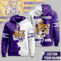LSU Tigers - Warrior Spirit Personalized Hoodie