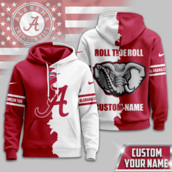 Alabama Crimson Tide - Warrior Spirit Personalized Hoodie