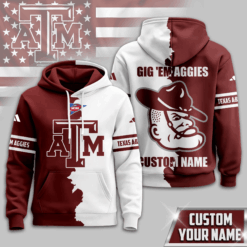 Texas A&M Aggies - Warrior Spirit Personalized Hoodie